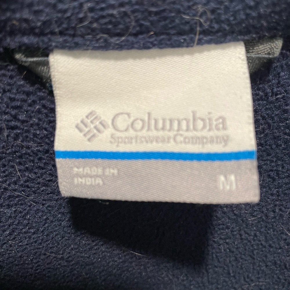 Columbia Softshell Navy Jacket - Medium - image 3